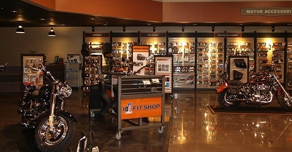 image of parts department showroom  floor